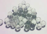 Drop-on glass beads